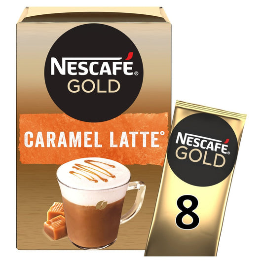 Gold Unsweetened Cappuccino Instant Coffee 8 Sachets