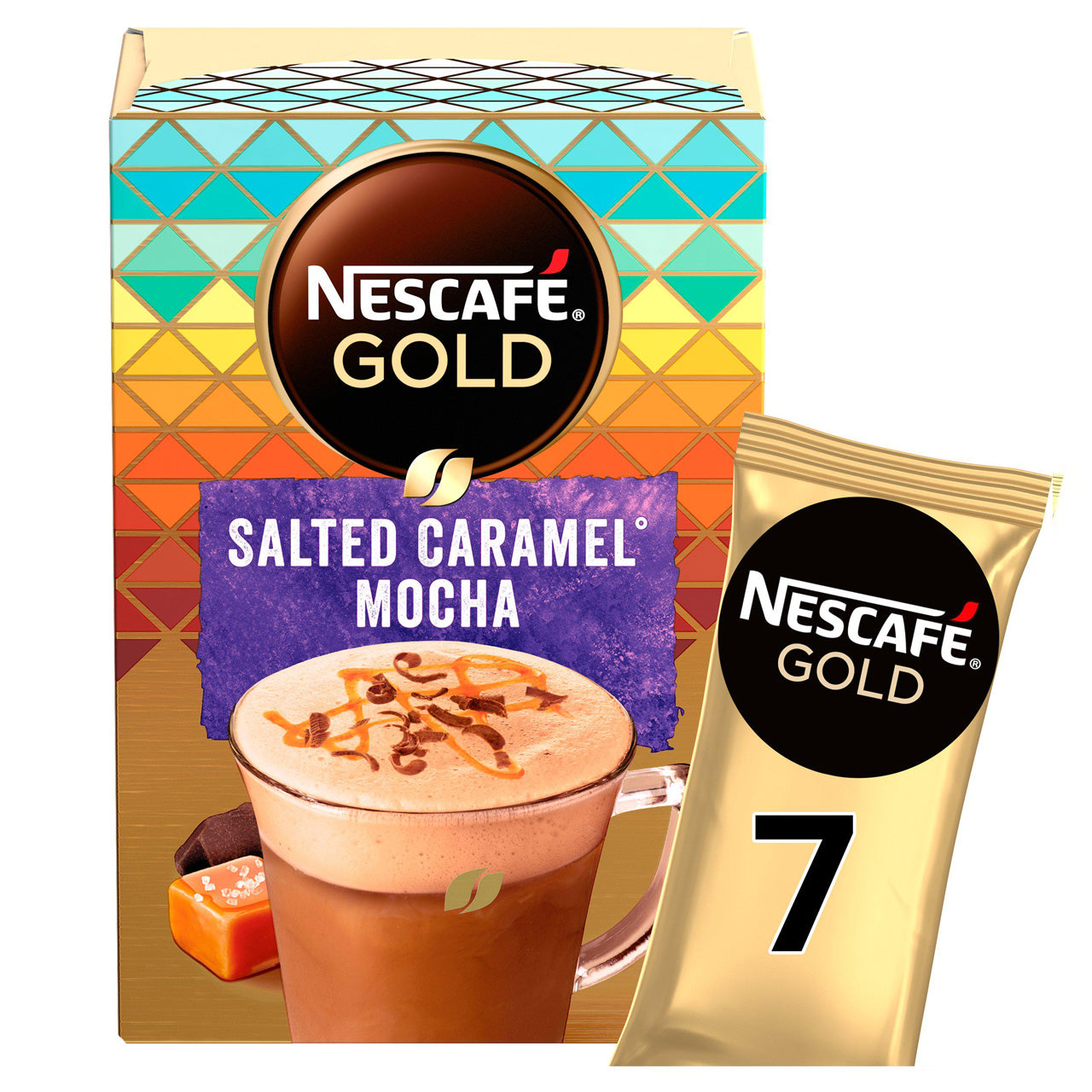 Gold Chocolate Salted Caramel Mocha 7 Sachets