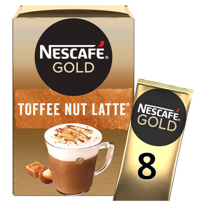 Gold Toffee Nut Latte 8 Sachets