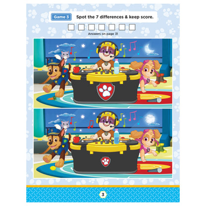 Paw Patrol Spot The Difference