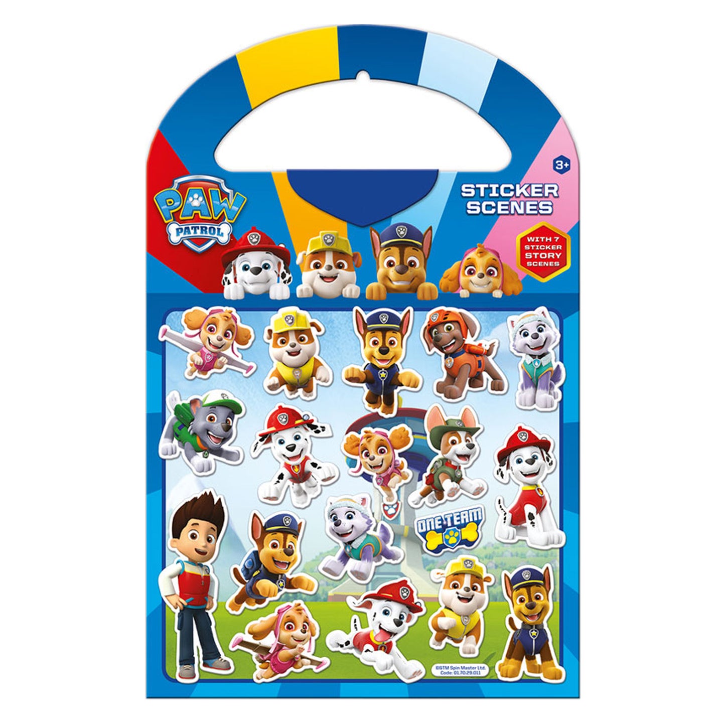 Paw Patrol sticker 7 scene stickers