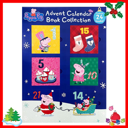 Peppa Pig Advent Book Collection 24 books (published in 2022)