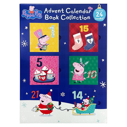 Peppa Pig Advent Book Collection 24 books (published in 2022)