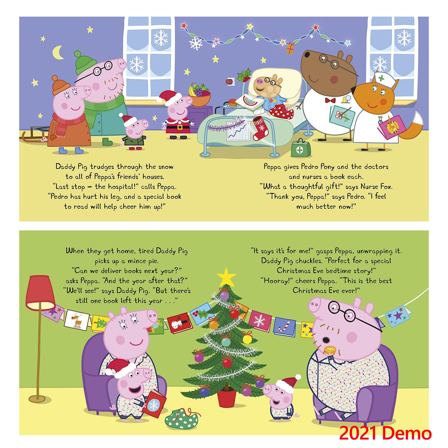 Peppa Pig Advent Book Collection 24 books (published in 2022)