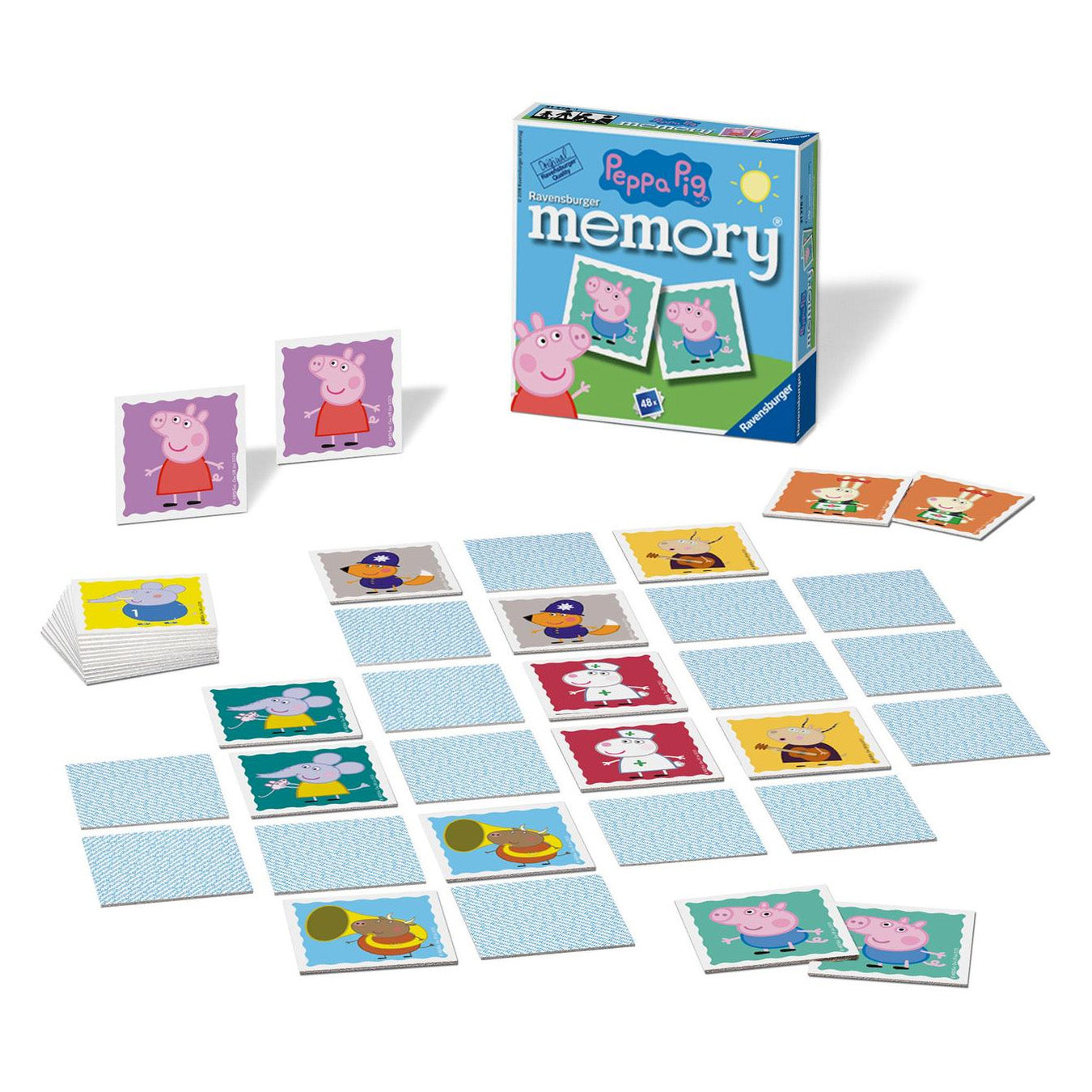 Peppa Pig 48 cards mini matching game