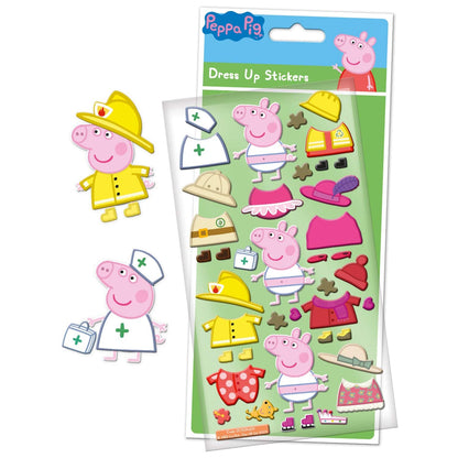 Peppa Pig Chunky Foam Dress Up Stickers