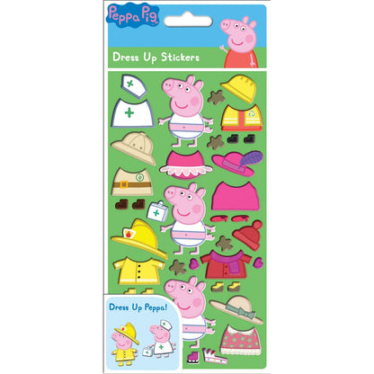 Peppa Pig Chunky Foam Dress Up Stickers