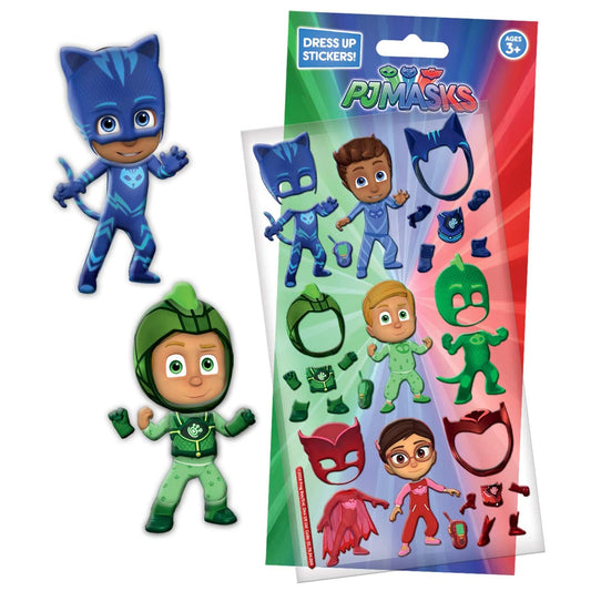 PJ Masks Chunky Foam Dress Up Stickers