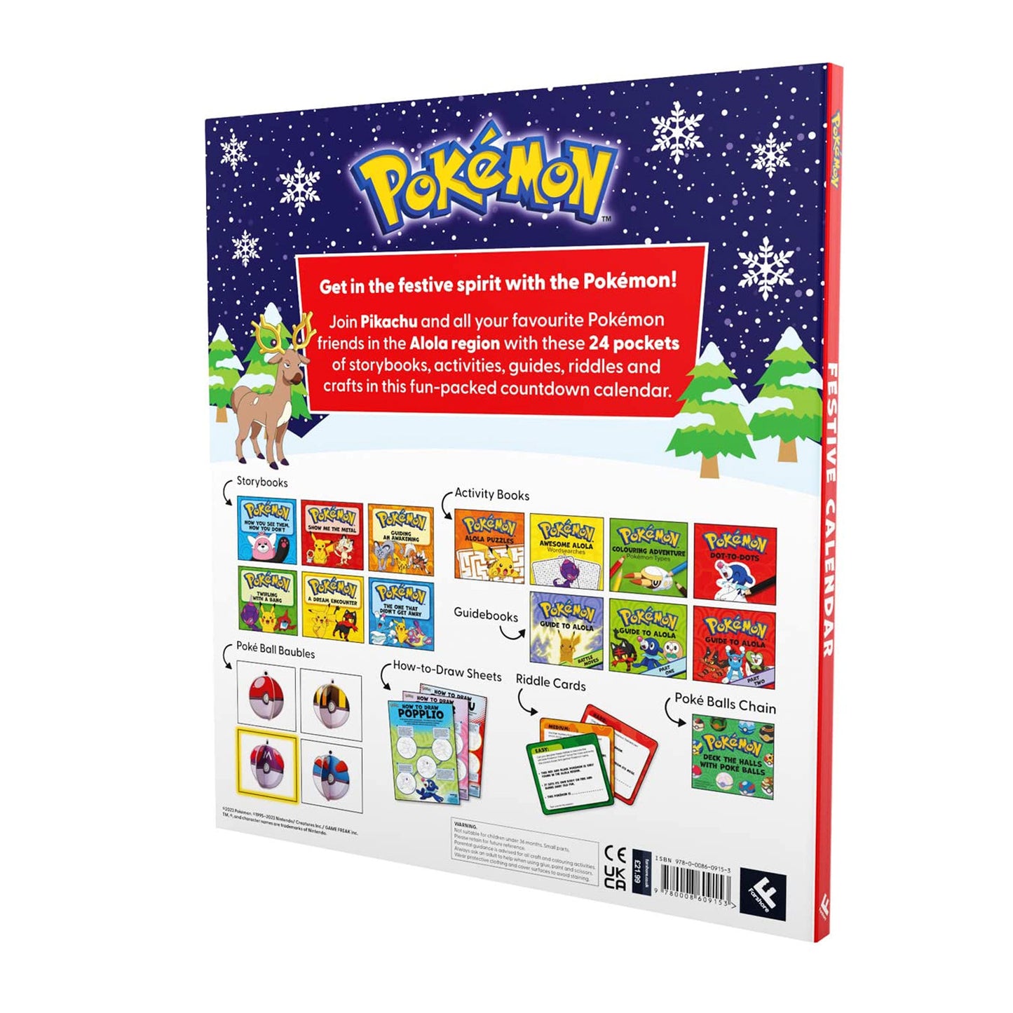 Pokemon Festive Advent Calendar (published in 2023)