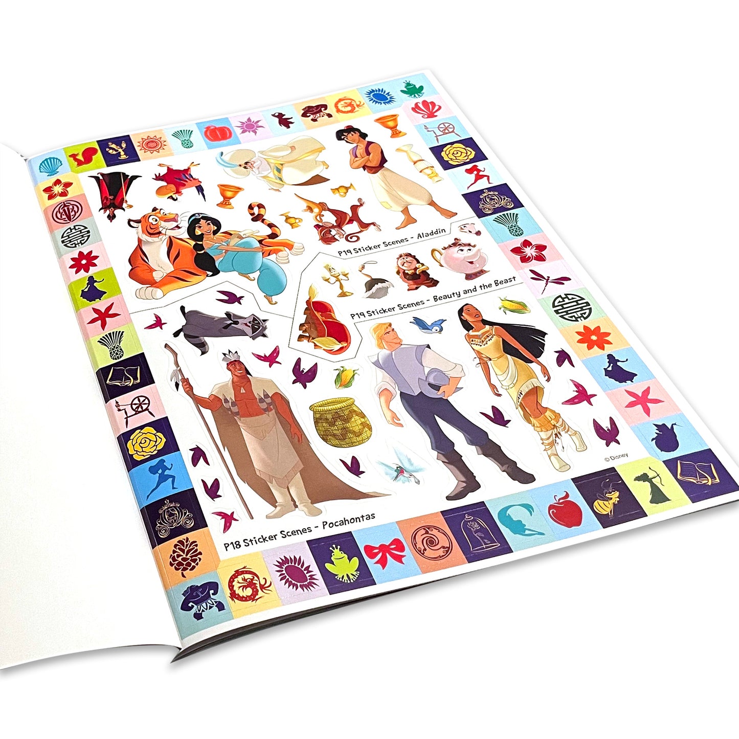 Disney Princess 500 Stickers activity book