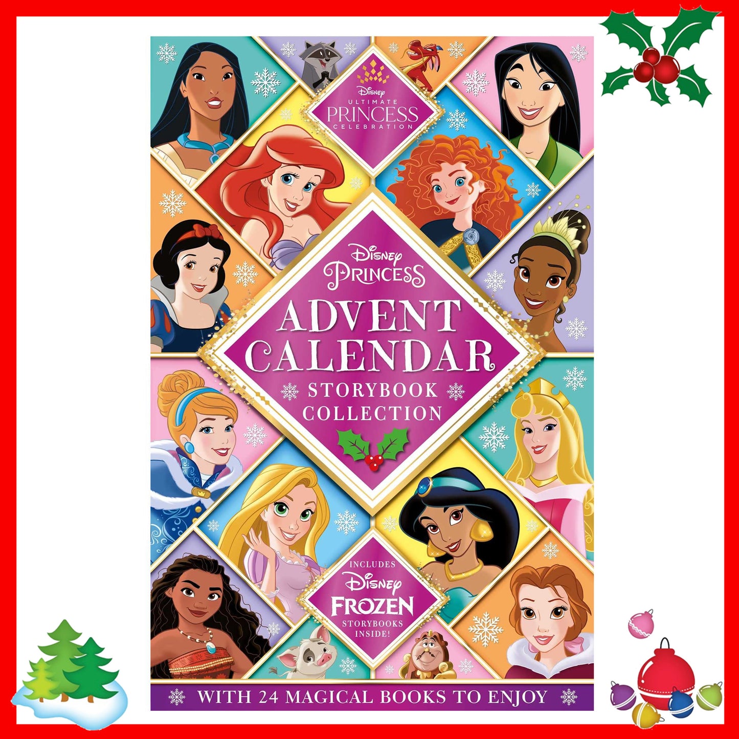 Disney Princess Advent Book Collection 24 books (published in 2022)