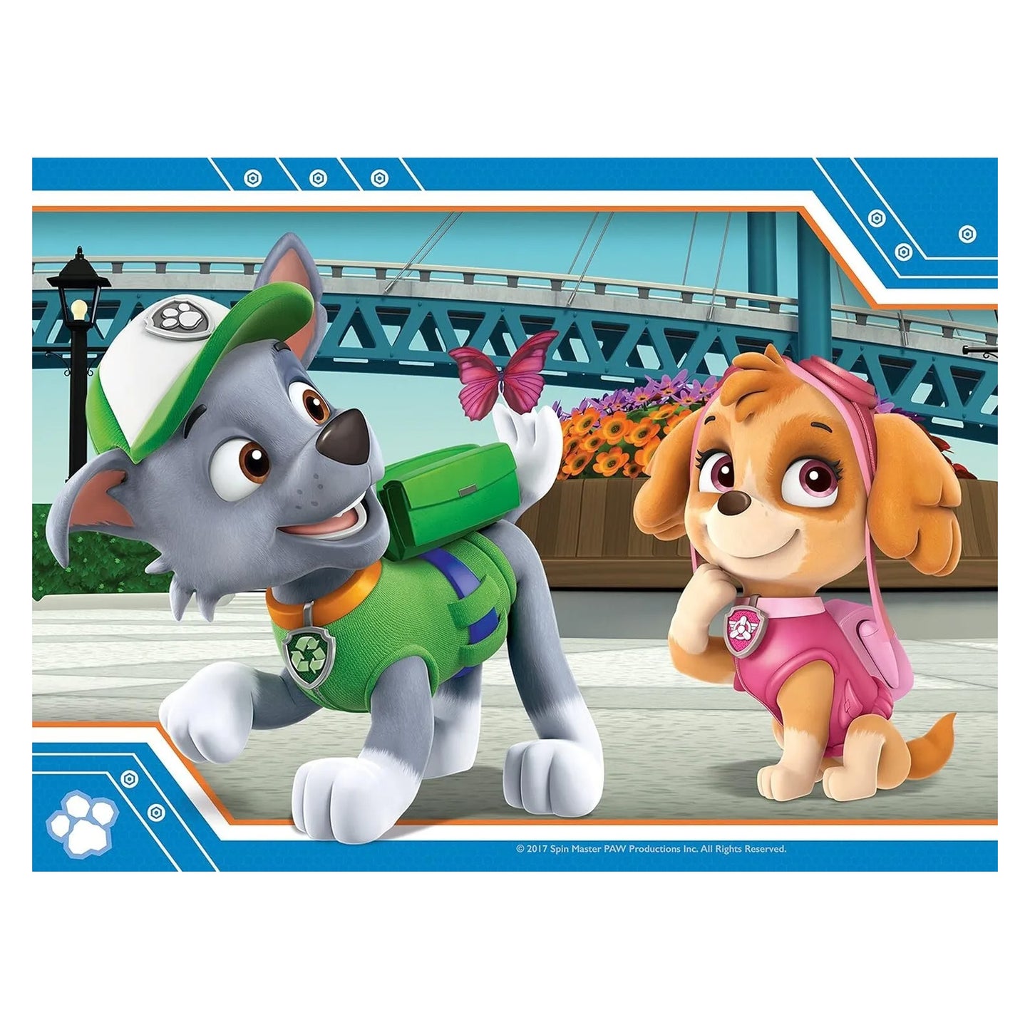 Paw Patrol 4 in a Box Jigsaw Puzzle