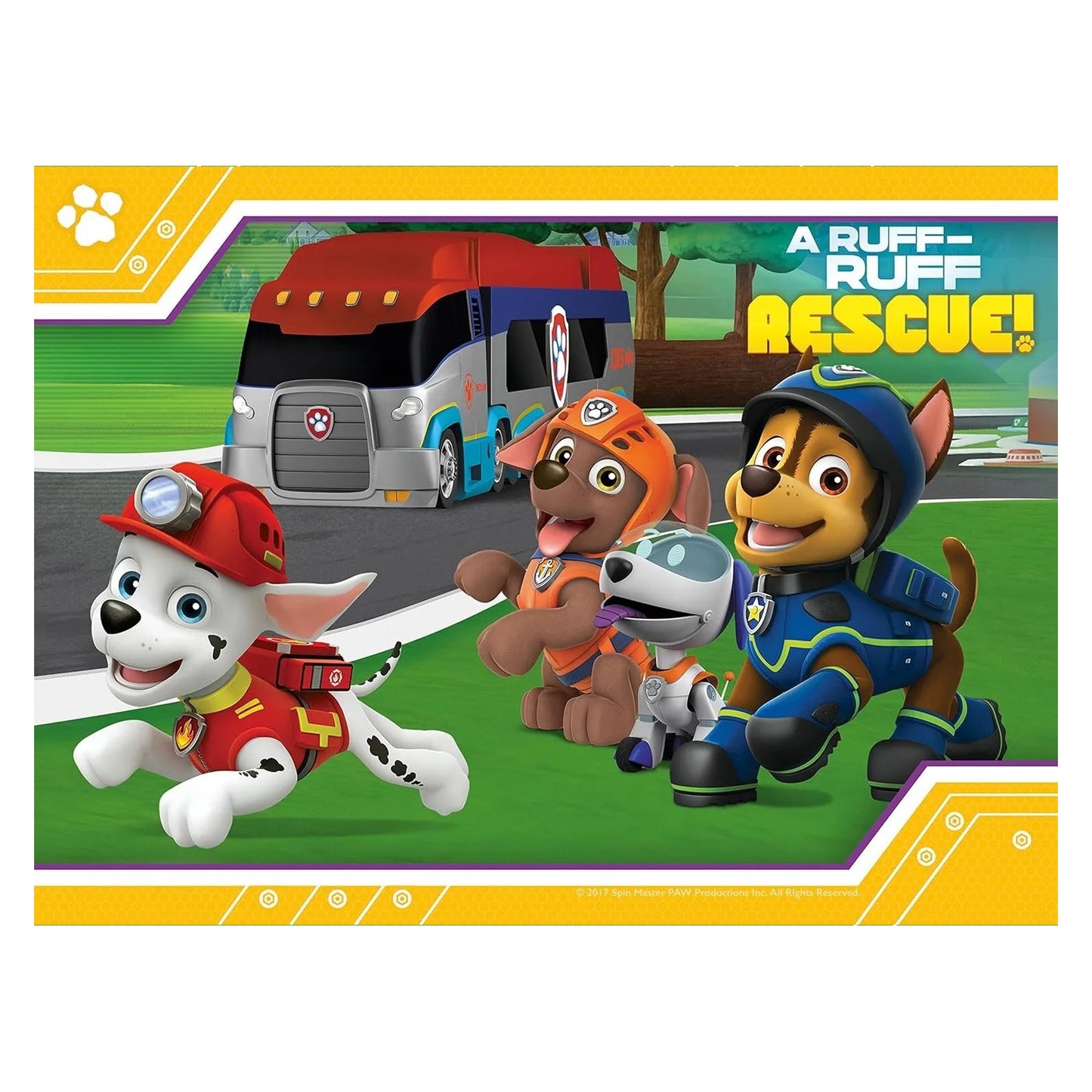 Paw Patrol 4 in a Box Jigsaw Puzzle