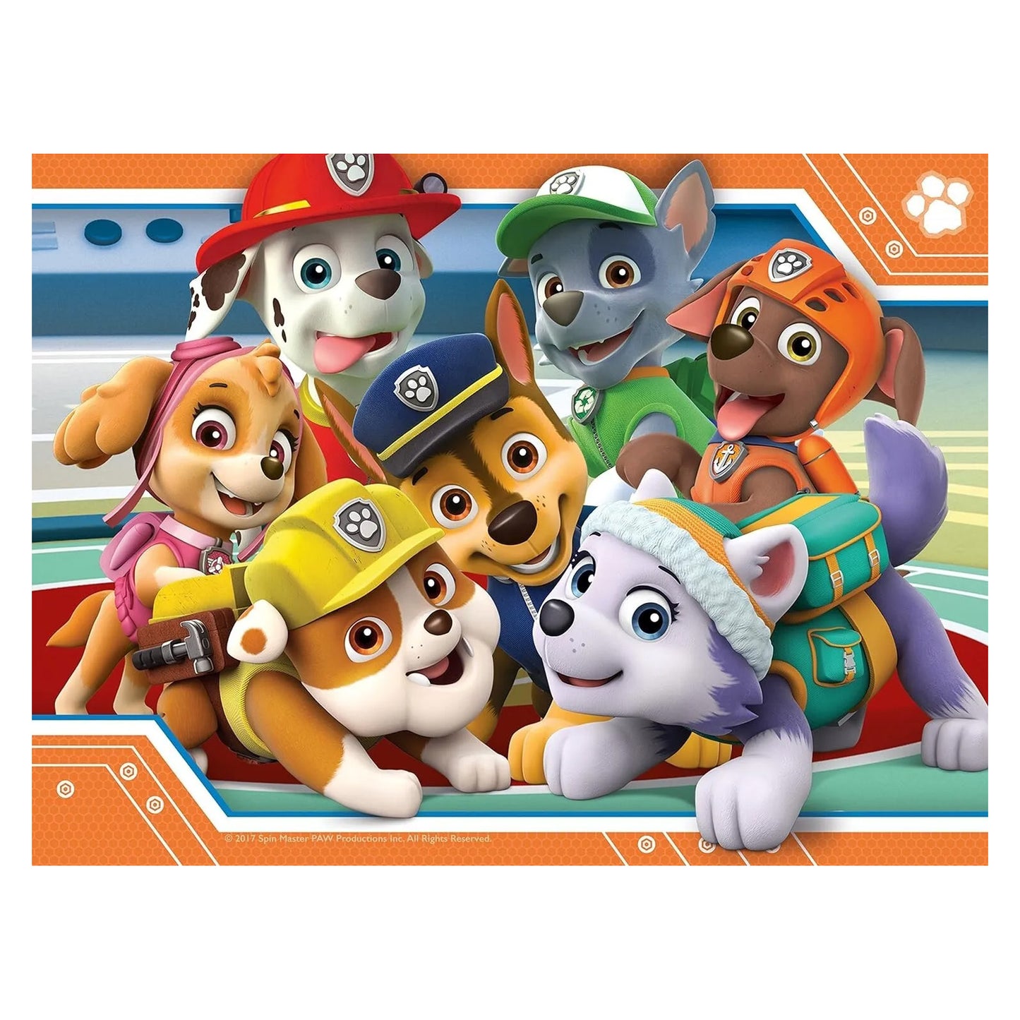 Paw Patrol 4 in a Box Jigsaw Puzzle