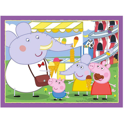 Peppa Pig 4 in a Box Jigsaw Puzzle