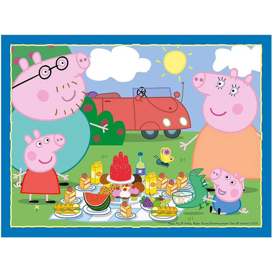 Peppa Pig 4 in a Box Jigsaw Puzzle