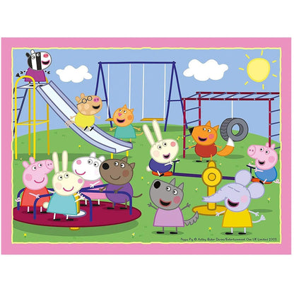 Peppa Pig 4 in a Box Jigsaw Puzzle