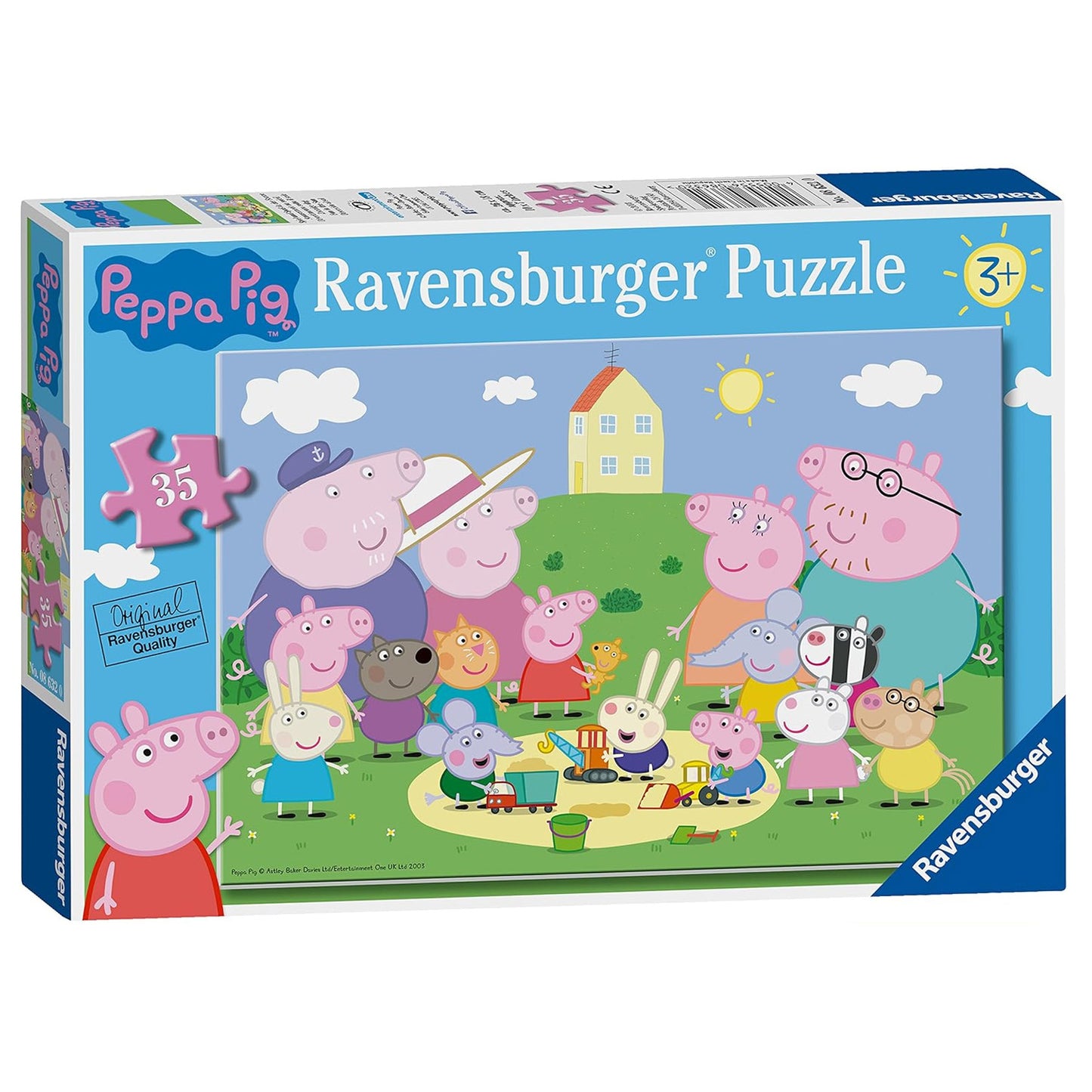 Peppa Pig Fun in the Sun 35 Piece Jigsaw Puzzle