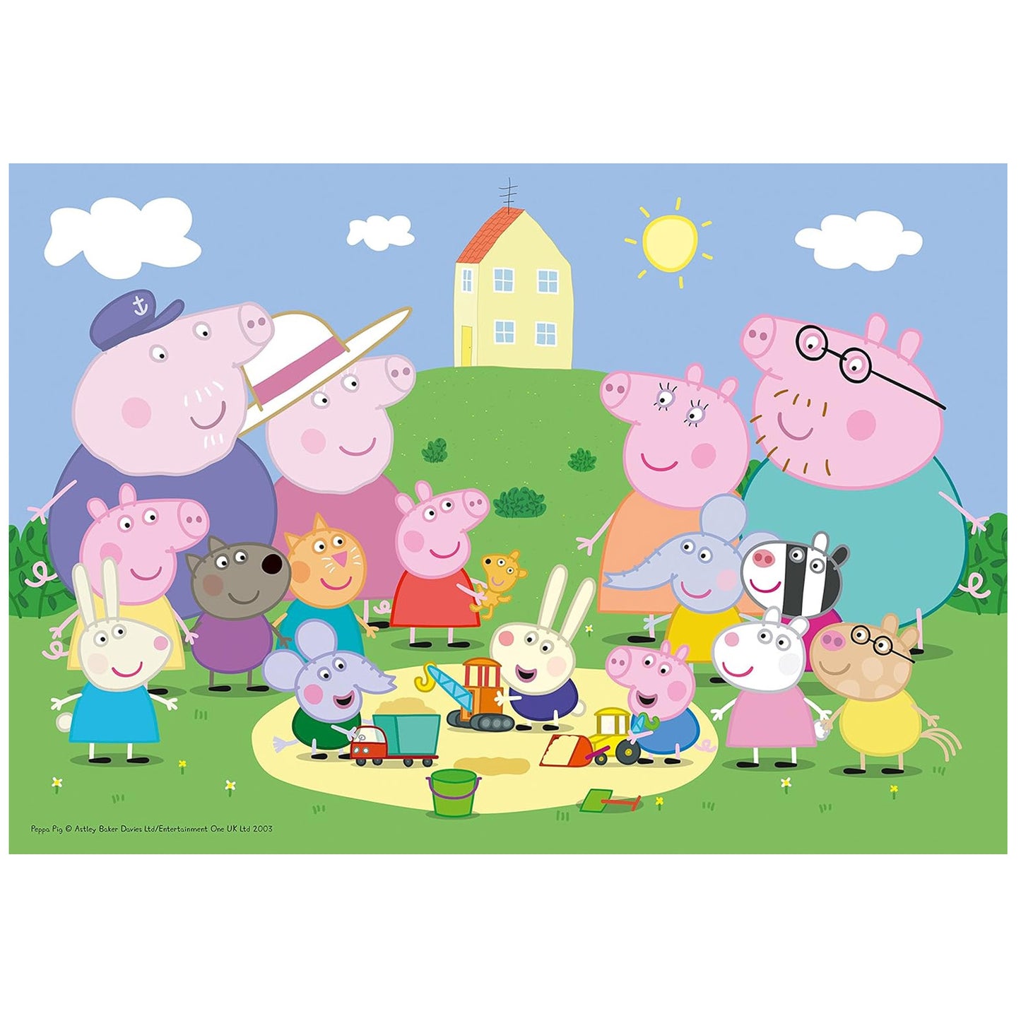 Peppa Pig Fun in the Sun 35 Piece Jigsaw Puzzle