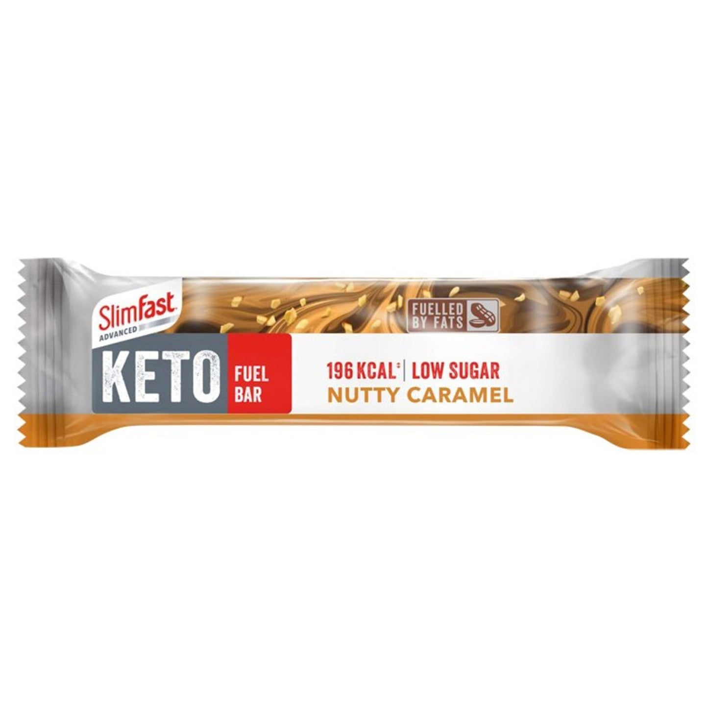 Advanced Nutty Caramel Keto Fuel Bar Multipack 5x46g