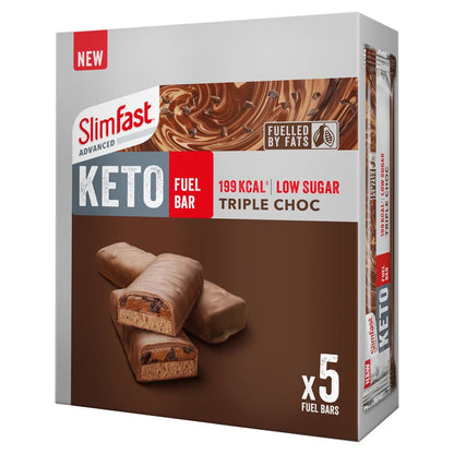 Advanced Triple Chocolate Keto Fuel Bar Multipack 5x46g