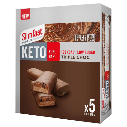 Advanced Triple Chocolate Keto Fuel Bar Multipack 5x46g