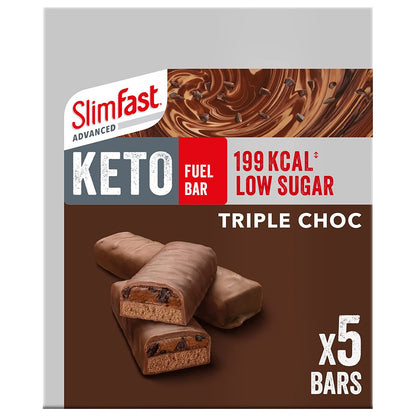 Advanced Triple Chocolate Keto Fuel Bar Multipack 5x46g