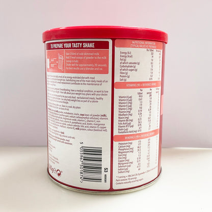 Strawberry Meal Shake Powder 10 Meals 365g