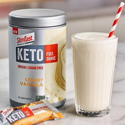 Advanced Creamy Vanilla Keto Fuel Shake 350g