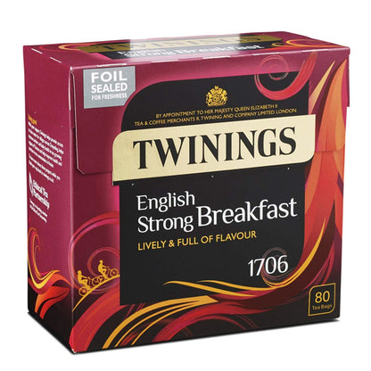 Strong English Breakfast Tea 80 Bags