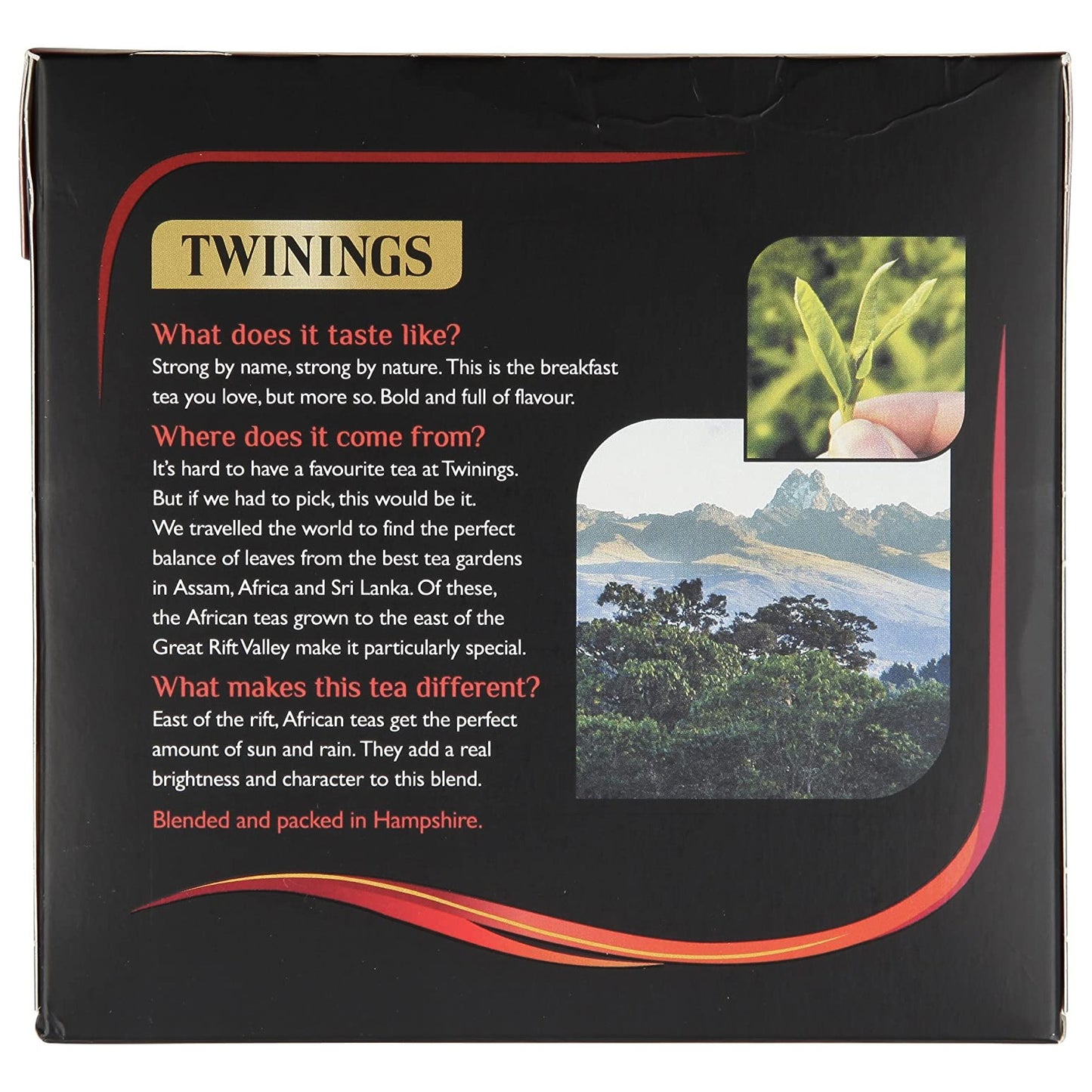 Strong English Breakfast Tea 80 Bags