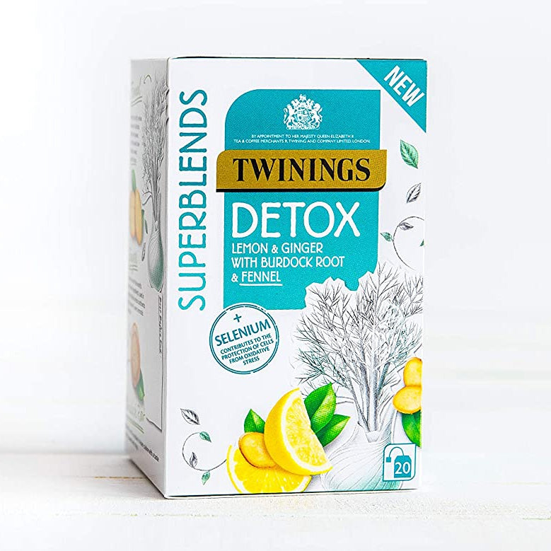 Superblends Detox (Lemon Ginger with Burdock Root Fennel)