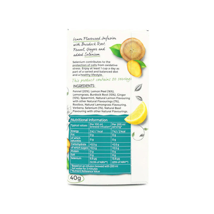 Superblends Detox (Lemon Ginger with Burdock Root Fennel)