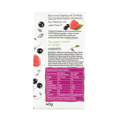 Superblends Immune Support (Blackcurrant Raspberry with Echinacea Elderberry)