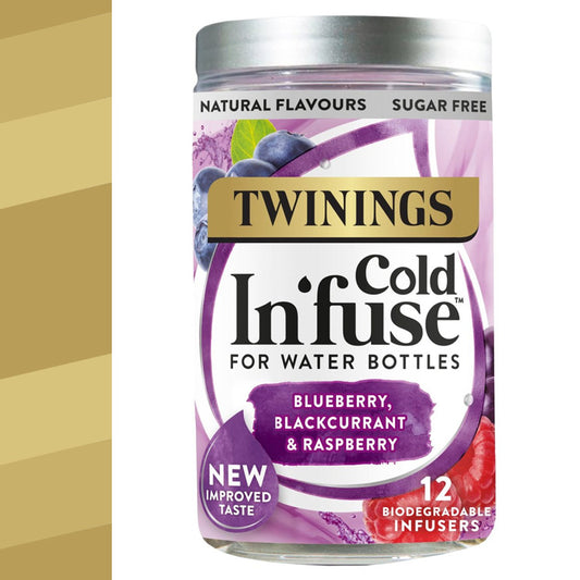 Cold In'fuse Blueberry, Blackcurrant & Raspberry 12 Infusers