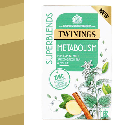 Superblends Metabolism (Peppermint Spiced Green Tea & Nettle)