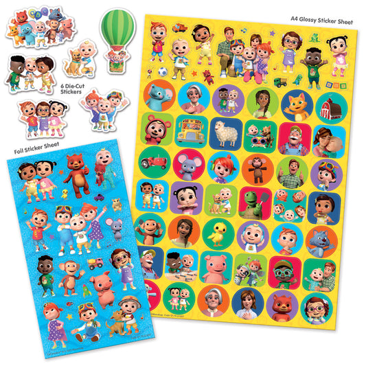 Cocomelon Mega pack stickers