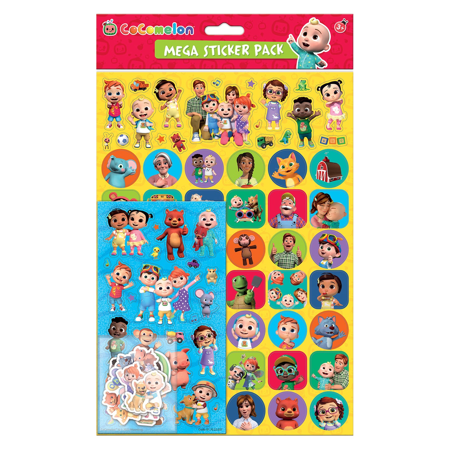 Cocomelon Mega pack stickers