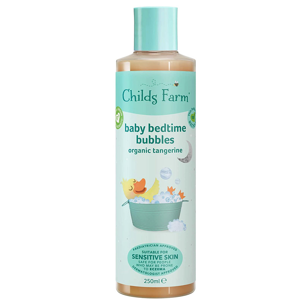 Baby Bedtime Bubbles Organic Tangerine 250ml