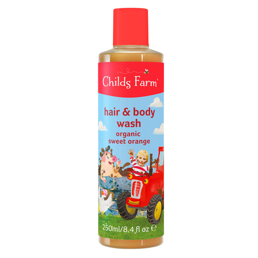 Hair & body wash sweet orange 250ml