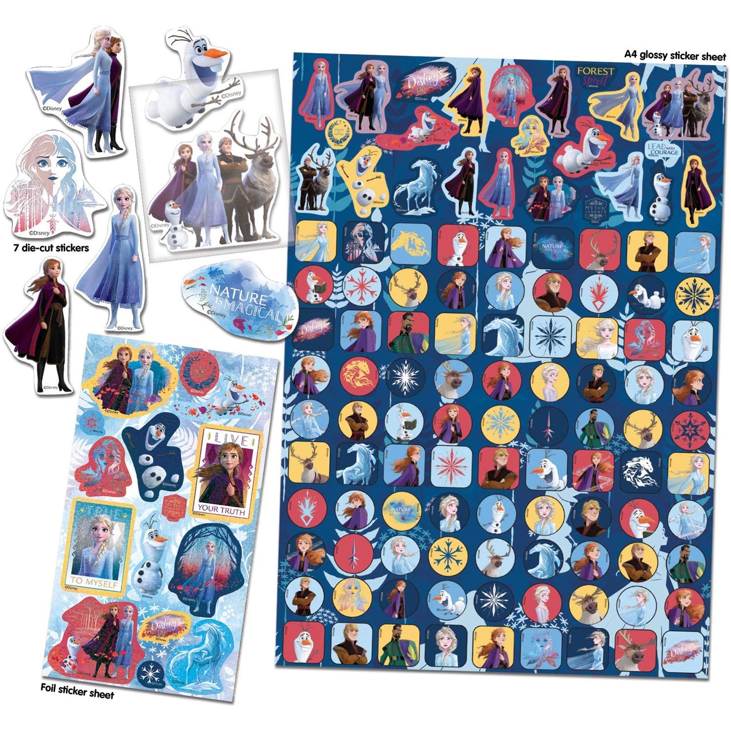 Frozen 2 Mega pack stickers