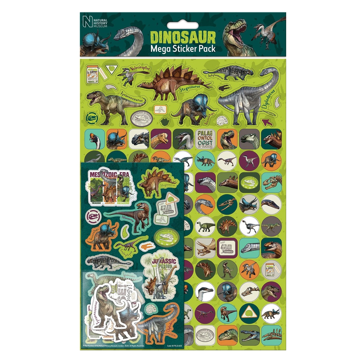 Dinosaur  Mega pack stickers
