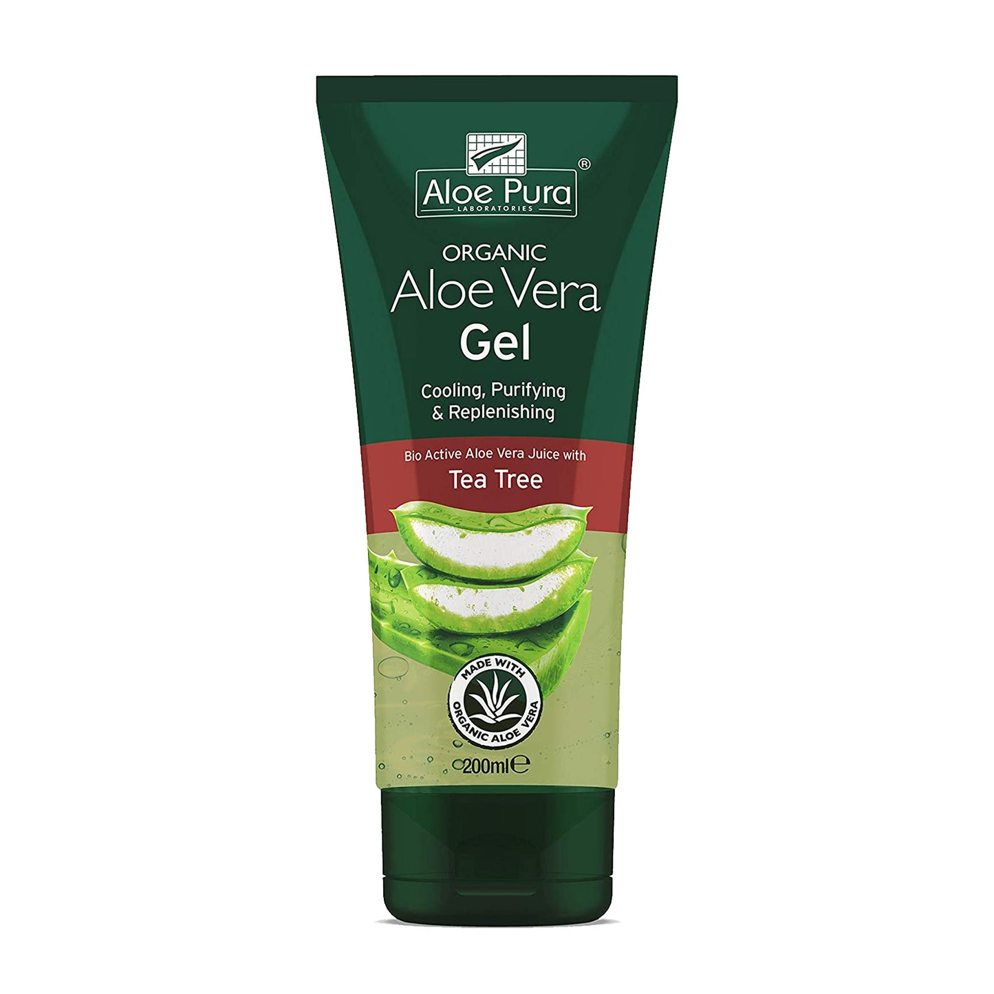 Organic Aloe Vera Gel with Tea Tree
