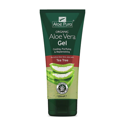 Organic Aloe Vera Gel with Tea Tree
