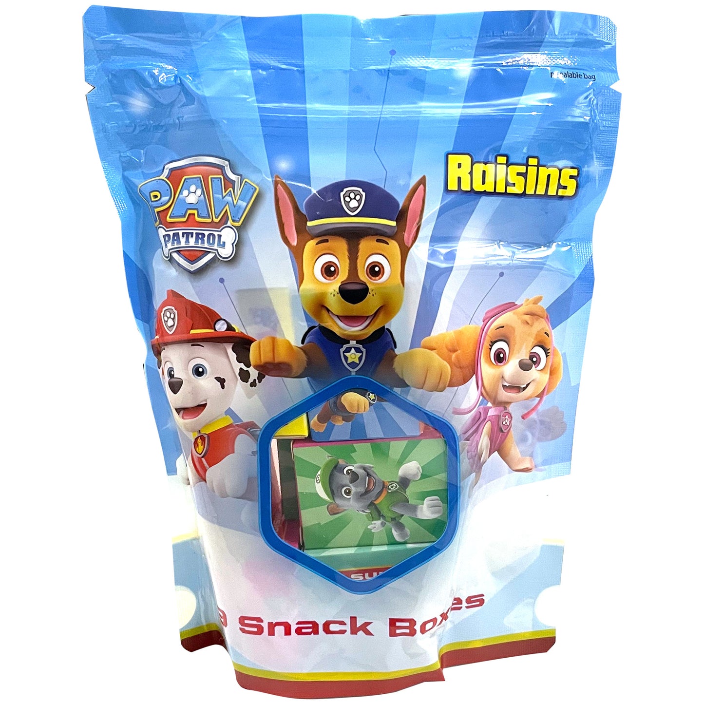 Paw Patrol Snack Raisins 9pk