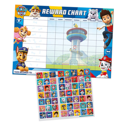 Paw Patrol Reward Chart and Stickers