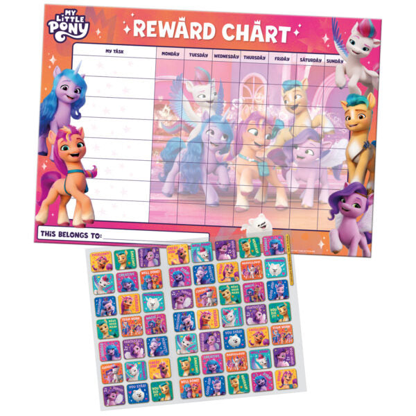 My Little Pony Reward Chart and Stickers