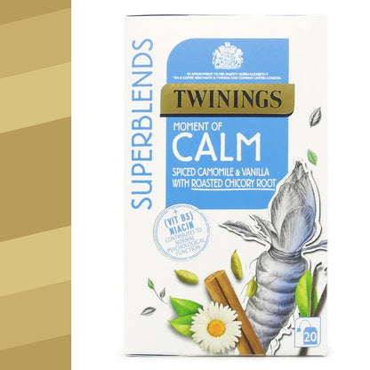 Superblends Moment of Calm (Spiced Camomile Vanilla with roasted Chicory Root)