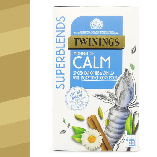 Superblends Moment of Calm (Spiced Camomile Vanilla with roasted Chicory Root)