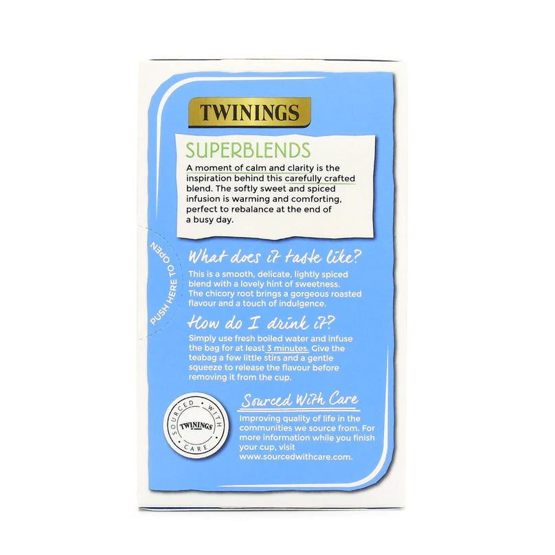 Superblends Moment of Calm (Spiced Camomile Vanilla with roasted Chicory Root)
